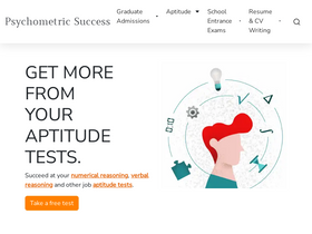 'psychometric-success.com' screenshot