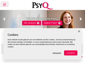 'psyq.nl' screenshot