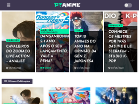 'ptanime.com' screenshot
