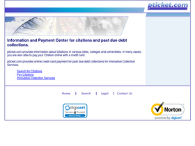 'pticket.com' screenshot
