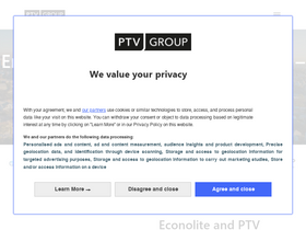 'ptvgroup.com' screenshot