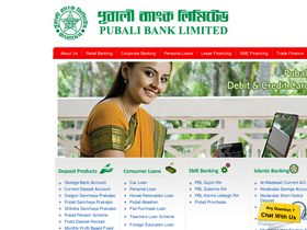 'pubalibangla.com' screenshot