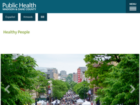 'publichealthmdc.com' screenshot