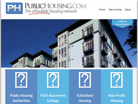 'publichousing.com' screenshot