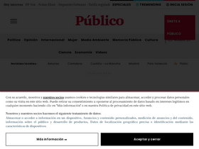 'publico.es' screenshot