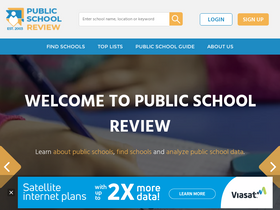 'publicschoolreview.com' screenshot