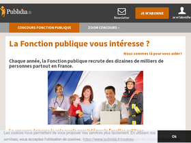 'publidia.fr' screenshot