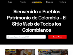 'pueblospatrimoniodecolombia.travel' screenshot