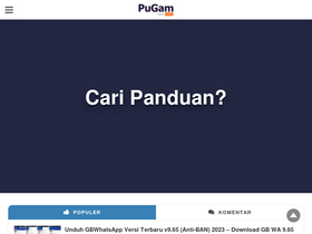 'pugam.com' screenshot