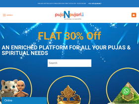 'pujanpujari.com' screenshot