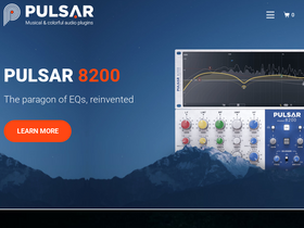 'pulsar.audio' screenshot