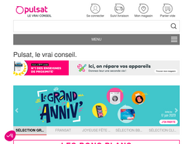 'pulsat.fr' screenshot