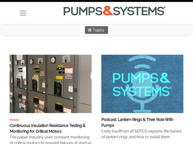 'pumpsandsystems.com' screenshot