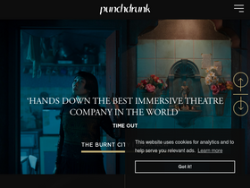 'punchdrunk.com' screenshot