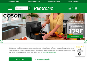 'puntronic.com' screenshot