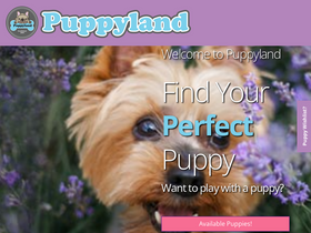 'puppylandwa.com' screenshot