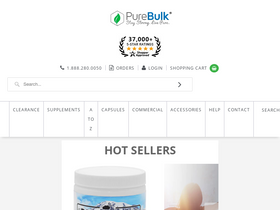 'purebulk.com' screenshot