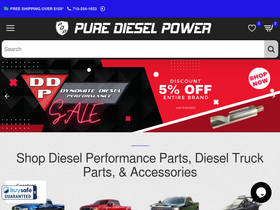 'puredieselpower.com' screenshot