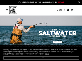 'purefishing.com' screenshot
