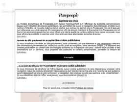 'purepeople.com' screenshot