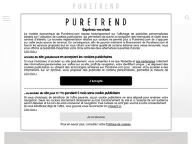 'puretrend.com' screenshot