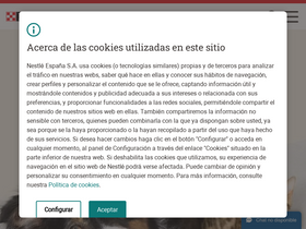 'purina.es' screenshot