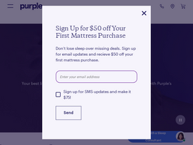 'purple.com' screenshot
