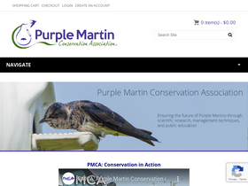 'purplemartin.org' screenshot
