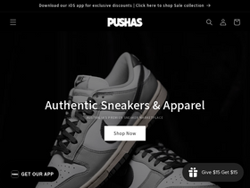 'pushas.com' screenshot