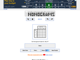 'puzzle-nonograms.com' screenshot