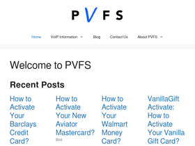 'pvfs.org' screenshot
