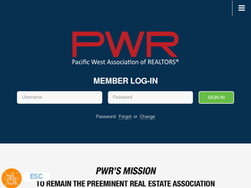 'pwr.net' screenshot