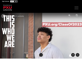 'pxu.org' screenshot
