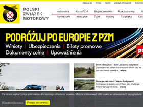 'pzm.pl' screenshot