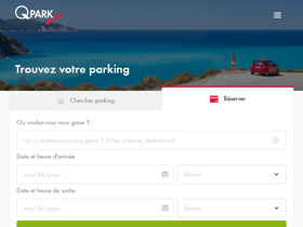 'q-park.fr' screenshot