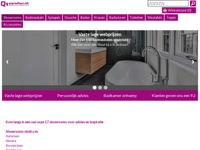'q1sanitair.nl' screenshot