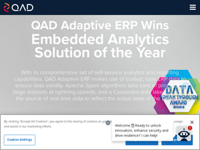 'qad.com' screenshot