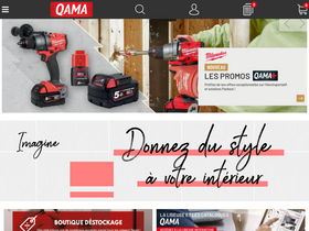 'qama.fr' screenshot