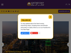 'qatarday.com' screenshot