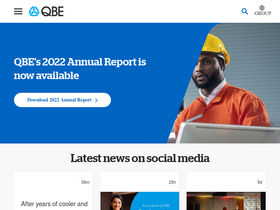 'qbe.com' screenshot