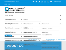 'qcin.org' screenshot