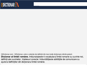 'qdictionar.com' screenshot
