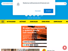 'qhubocali.com' screenshot