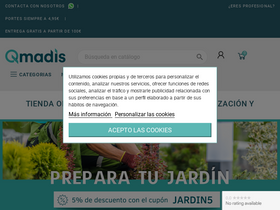 'qmadis.com' screenshot