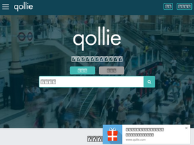 'qollie.com' screenshot