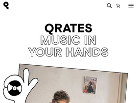 'qrates.com' screenshot