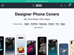 'qrioh.com' screenshot