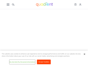 'quadient.com' screenshot