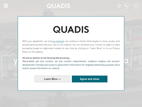 'quadis.es' screenshot