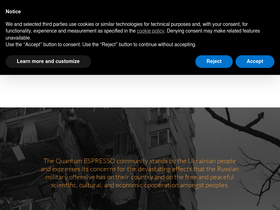 'quantum-espresso.org' screenshot